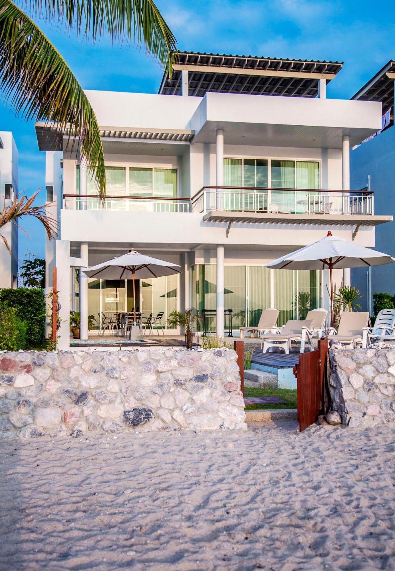 Absolute Beachfront Villa Ban Huai Yang Esterno foto